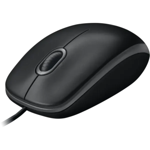 Logitech Business B100 Optical USB Mouse, Black