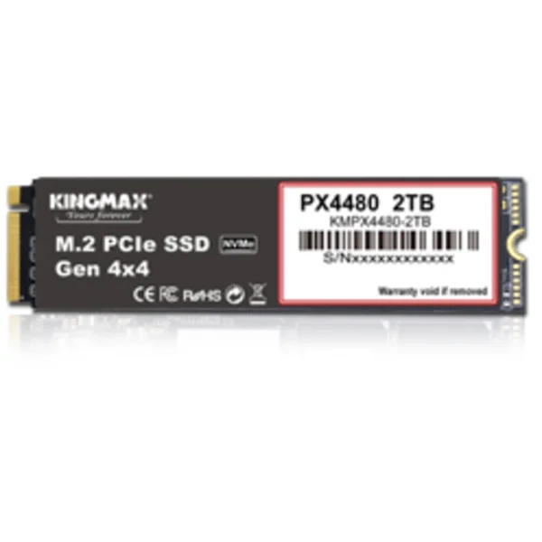 Kingmax M.2 2280 PCIe NVMe SSD Gen4x4 PX4480 2TB
