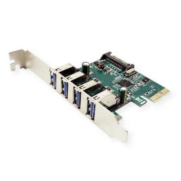 Roline VALUE PCIe Adapter, 4xUSB 3.0